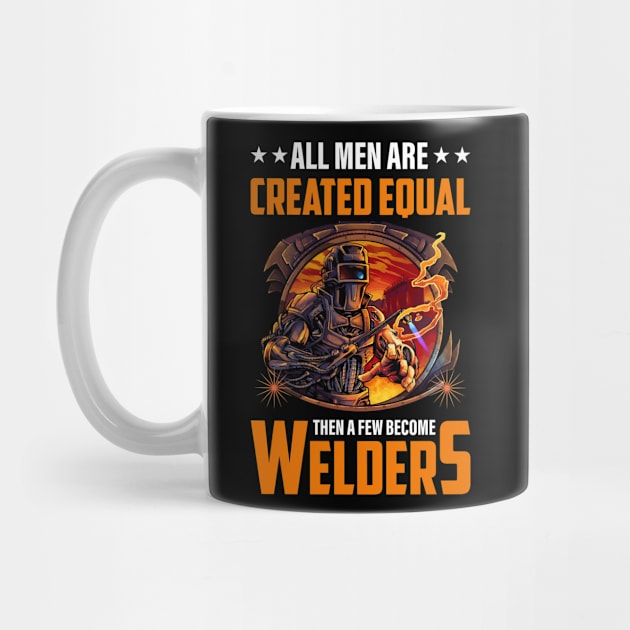 Welder Men Funny Saying by Planet of Tees